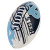 Franklin Sports North Carolina Tar Heels Foam Football - Youth Mini Football for Kids - 8.5" Junior Soft Foam Ball - SPACELACE Easy Grip Cover - Perfect Toy for Kids view 1