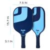 Franklin Sports Pickleball Paddle and Ball Set - (2) Fiberglass Paddles + (4) X-40 Balls - USA Pickleball (USAP) Approved - 2 Player Set view 3