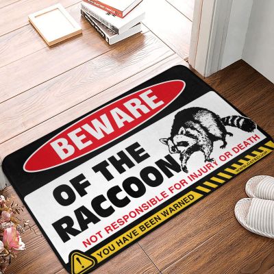 Doors for House Beware of Raccoon Mat Boys Bedroom Decorations Home Sweet Home Door Mat ( Size : 65X90CM )