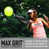 Franklin Sports Pro Pickleball Paddle - Christine McGrath Pro Player Tournament Paddle - Polypropylene Core Racket with Max Grit Surface - USA Pickleball (USAPA) Approved - Black - 13mm Core view 2