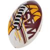 Franklin Sports NFL Washington Commanders Football - Youth Mini Football - 8.5" Junior Size Ball - SPACELACE Easy Grip Texture- Perfect for Kids view 1