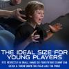 Franklin Sports Kentucky Wildcats Foam Football - Youth Mini Football for Kids - 8.5" Junior Soft Foam Ball - SPACELACE Easy Grip Cover - Perfect Toy for Kids view 3
