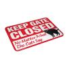 Small Door Mat Keep Gate Closed Noter What The Cats Say Mat Man Cave Decorations Gaming Room Accessories ( Size : 50X80CM ) view 3