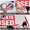 Small Door Mat Keep Gate Closed Noter What The Cats Say Mat Man Cave Decorations Gaming Room Accessories ( Size : 50X80CM ) view 4