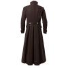 XUNRYAN Mens Victorian Jacket Vintage Steampunk Gothic Renaissance Medieval Frock Coat Cosplay Halloween Costume Tailcoat view 4
