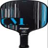 Franklin Sports Pro Pickleball Paddle - Christine McGrath Pro Player Tournament Paddle - Polypropylene Core Racket with Max Grit Surface - USA Pickleball (USAPA) Approved - Blue - 16mm Core view 1