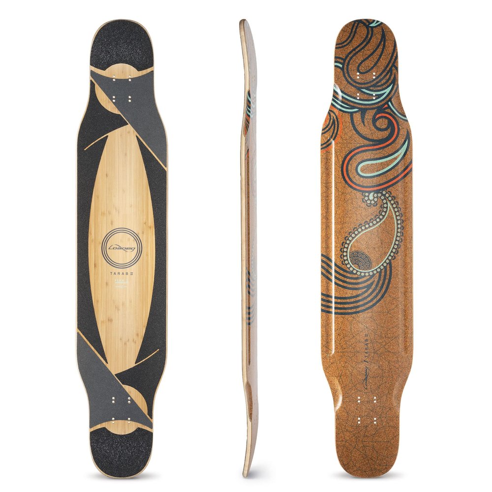 Loaded Boards Tarab II Bamboo Longboard Skateboard Deck (Flex 2)