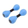 2pcs Water Floating Dumbbells Aquatic Exercise Water Dumbbells EVA Foam Water Aerobic Exercise Foam Dumbbells Water Fitness Equipment for Swimming Pool view 1