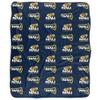 Northern Arizona University Lumberjacks Blanket, 50"x60" Logo Pattern, Silky Touch Sherpa Back Super Soft Throw Blanket view 2