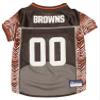 Zubaz NFL Team Pet Jersey for Dogs, Cleveland Browns, Medium view 1