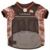 Zubaz NFL Team Pet Jersey for Dogs, Cleveland Browns, Medium view 2