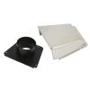 Boat Cowl Vent, Marine Vent Cover 304 Stainless Steel Exhaust Cowl Ventilator with Nylon Base Yachts Accessory view 3
