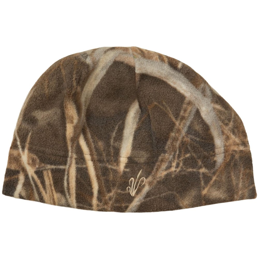 Avery Men's Fleece Skull Cap - Soft Brushed Comfortable 6-Panel Design Warm & Dry Beanie Hat for Ground Blind Hunting Hunters, MAX7