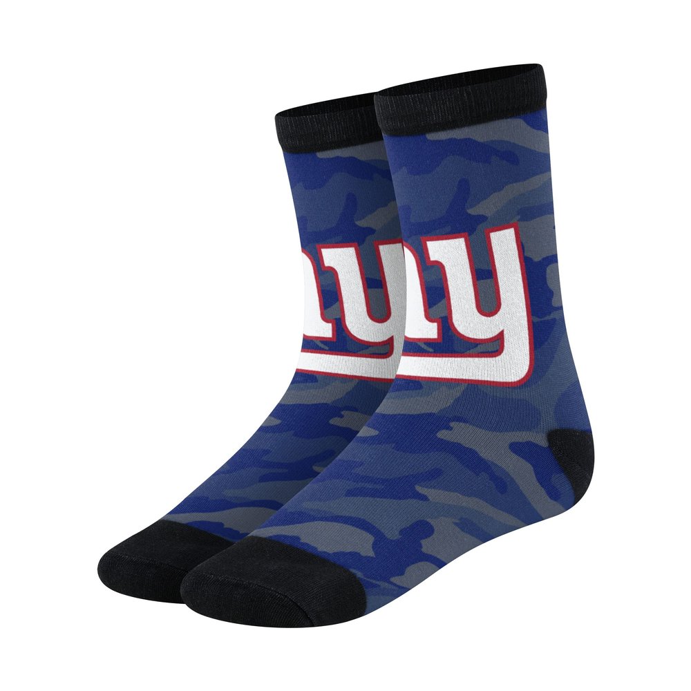 FOCO New York Giants NFL Mens Printed Camo Socks - L/XL