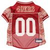 Zubaz X Pets First NFL San Francisco 49Ers Jersey For Dogs & Cats, Small view 1