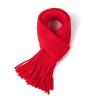 BEARUN Kids Knit Scarf Winter Fashion Solid Color Toddler Baby Scarves Neck Warmer Tassel Scarf for Boys Girls Red view 2