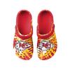 FOCO Kansas City Chiefs NFL Mens Tie-Dye Clog with Strap - S view 4