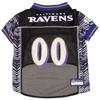 Zubaz NFL Team Pet Jersey for Dogs, Baltimore Ravens, X-Small view 1