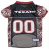 Zubaz NFL Team Pet Jersey for Dogs, Houston Texans, Medium view 1