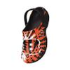 FOCO Cincinnati Bengals NFL Mens Tie-Dye Clog with Strap - M view 3