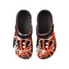 FOCO Cincinnati Bengals NFL Mens Tie-Dye Clog with Strap - M view 4