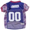 Zubaz NFL Team Pet Jersey for Dogs, New York Giants, Medium view 1