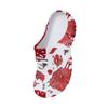 FOCO Atlanta Falcons NFL Womens Floral White Clog - XL view 3