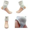 DEAD SKIN Ankle Guards 1 Pair Shield Protector Dual Sided Pads for Soccer, Football, Volleyball (Kids, White) view 2