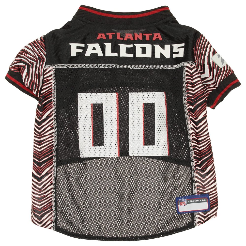 Zubaz NFL Team Pet Jersey for Dogs, Atlanta Falcons, Small