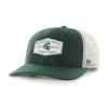47 NCAA Men's Trucker Convoy Snapback Adjustable Hat (Michigan State Spartans - Green), One Size view 1