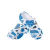 FOCO Carolina Panthers NFL Womens Floral White Clog - M view 1