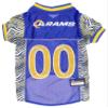 Zubaz NFL Team Pet Jersey for Dogs, Los Angeles Rams, X-Large view 1
