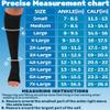 ABSOLUTE SUPPORT Wide Calves Graduated Support Compression Socks with Open Toe for Women and Men 20-30mmHg | For Airplane, Running, Athletic - Black, 7X-Large- A911BL view 4