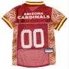 Zubaz NFL Team Pet Jersey for Dogs, Arizona Cardinals, Large view 1