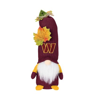 FOCO Washington Commanders NFL Mixed Material Harvest Plush Gnome
