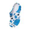 FOCO Carolina Panthers NFL Womens Floral White Clog - XL view 3