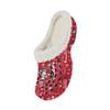 FOCO San Francisco 49ers NFL Womens Sherpa Lined Logo Love Clog - S view 3