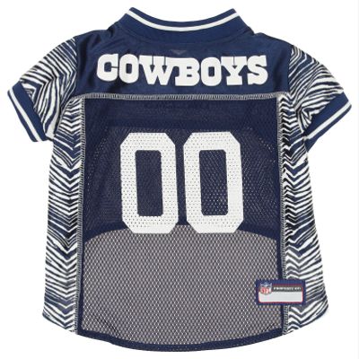 Zubaz NFL Team Pet Jersey for Dogs, Dallas Cowboys, Large