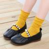 Girls Leopard Slippers Toddler Little Girl Dress Shoes Casual Slip On Ballet Hard Soled Slippers for Girls view 2