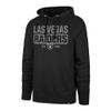 47 Men's Black Las Vegas Raiders Box Out Headline Pullover Hoodie view 1