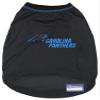 Zubaz NFL Team Pet T-Shirt for Dogs, Carolina Panthers, X-Small view 1