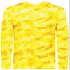 Holloway Boys' Youth Stock Cotton-Touch Poly Hoodie, Gold Shockwave Print, X-Large view 2