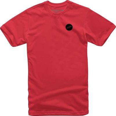 Alpinestars 1232-72208-30-L: Faster Tee Red Lg
