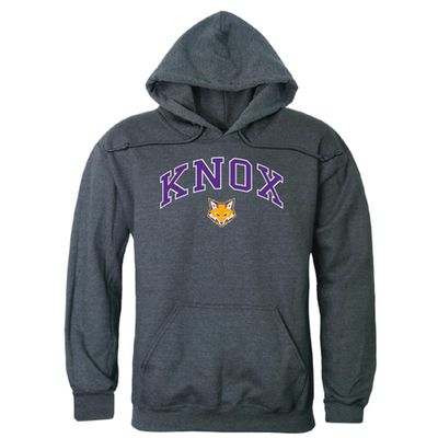 W Republic Knox College Prairie Fire Campus Hoodie Sweatshirts - Heather Charcoal, Large