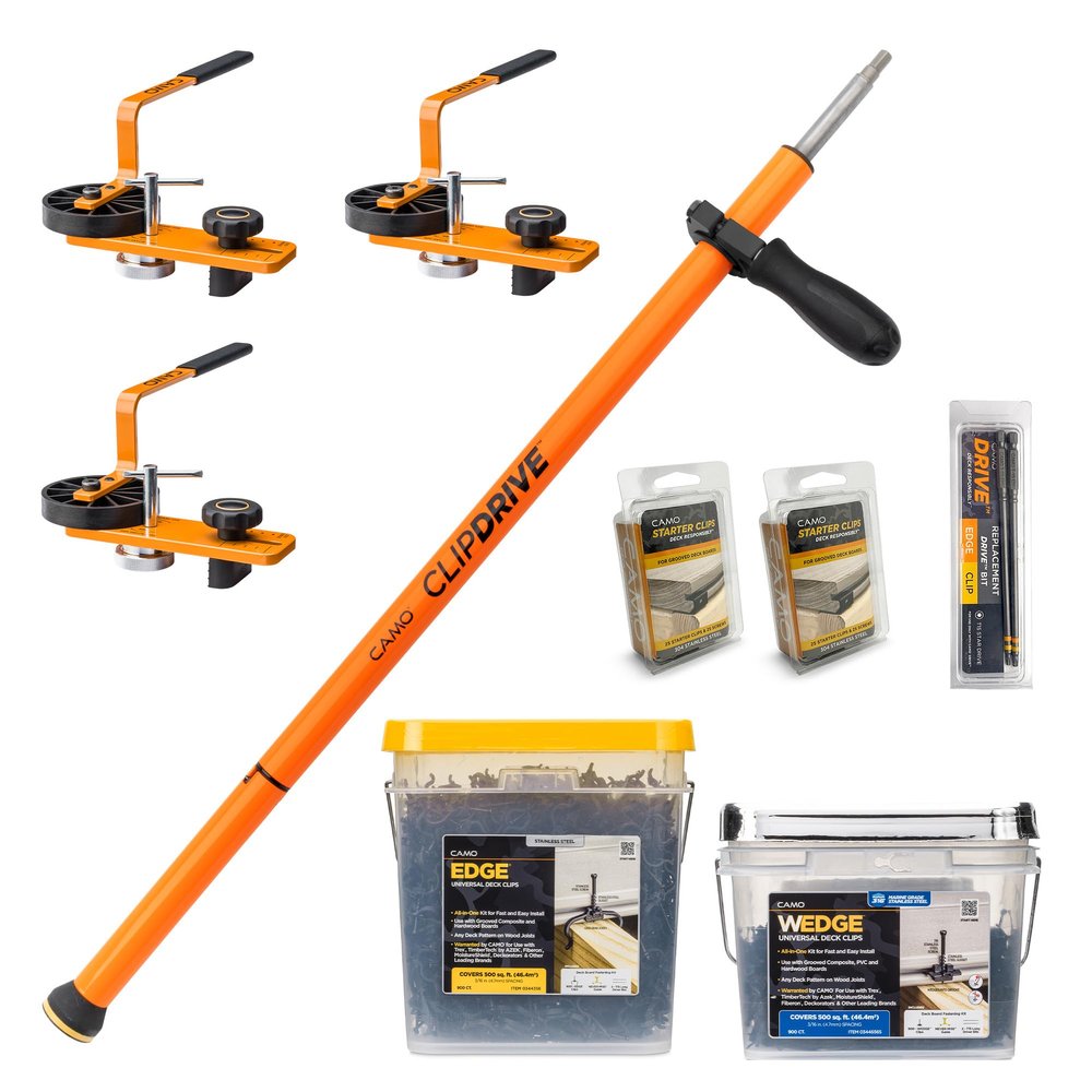 CAMO Clip System Installation Kit with WEDGECLIPS