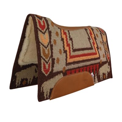 Professional's Choice Into The Storm Good Medicine Saddle Pad (30" x 34", Earth)