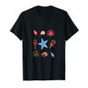 Crustacean Core Aesthetic Crustaceans Crab Lobster Shrimp T-Shirt view 1