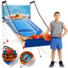 E-Jet Basketball Arcade Game, Kids Basketball Gifts for Kids Boys Girls Children Youth & Teens | 16-in-1 Games Dual Shot,Blue (EIR047332038) view 1