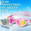 WIN.MAX Polarized Swimming Goggles Swim Pool Goggles Anti Fog Anti UV No Leakage Clear Vision for Men Women Adults Teenagers view 2