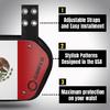 O Shield Mexican Flag Football Back Plate, Lower Back Pads for Football Players, Rear Protector, Youth Fit view 2
